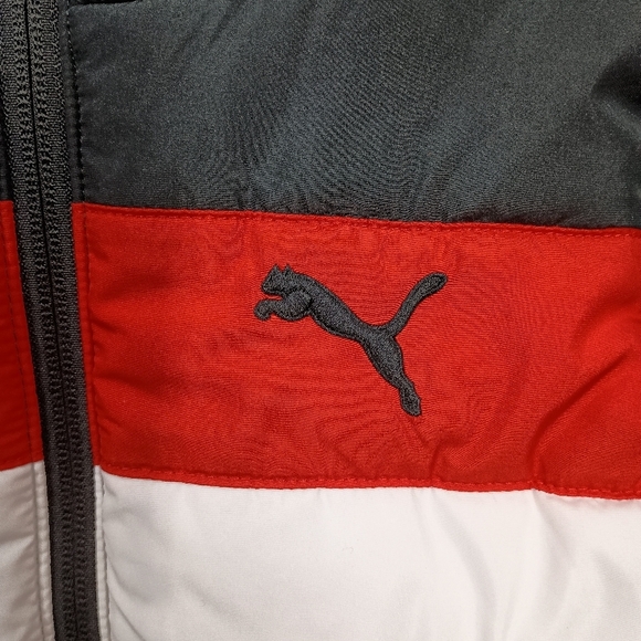 Puma Kids Vest - Black, Red, and White - Picture 4 of 8